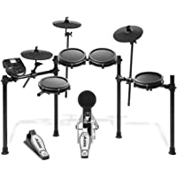 Los mejores  - Alesis Nitro Mesh Kit - Batería Electrónica Musical de 8 Piezas con Parches de Malla- Rack Aluminio- 385 Sonidos- 60…